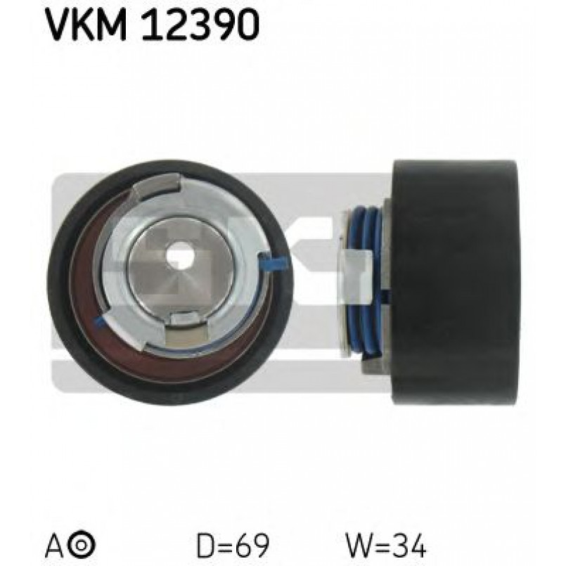 VKM 12390 SKF Натяжний ролик